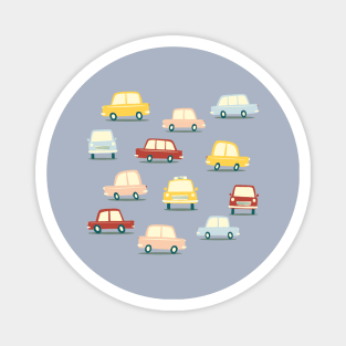 Vintage Cars Magnet